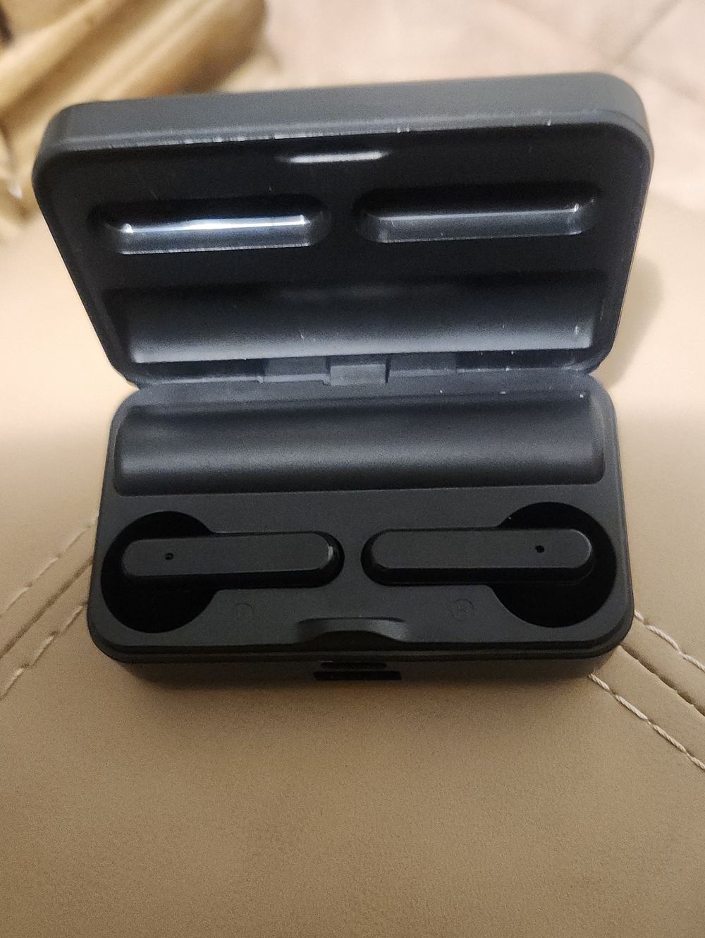 Wireless True Wireless Earbuds with Charging Case - Black